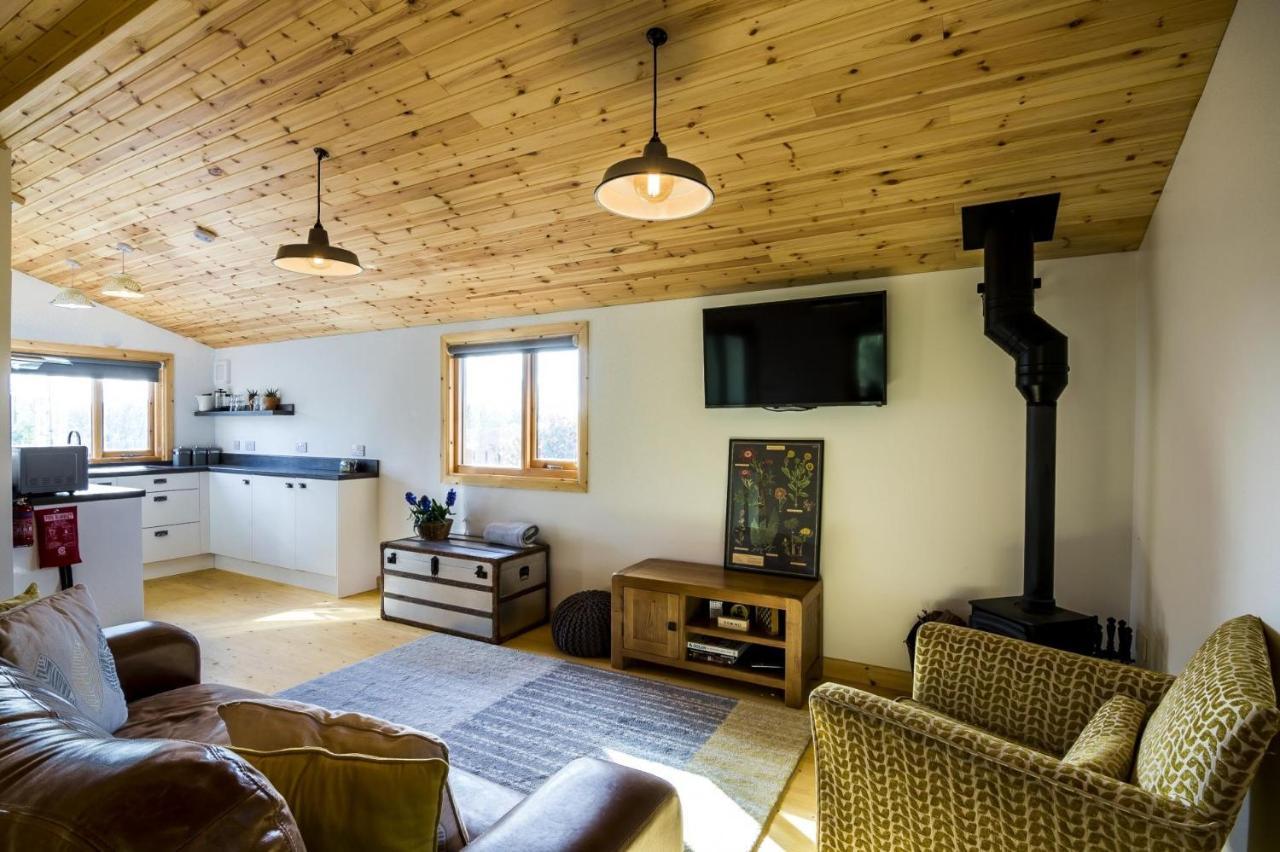 Fern Lodge - 2 Bedroom Log Cabin - Saint Florence - Tenby Dış mekan fotoğraf